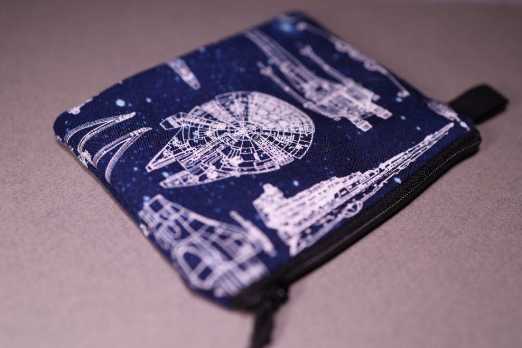 Blue Star Wars bag